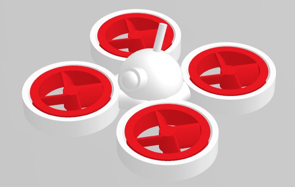 Mini FPV Drone Anahtarlık