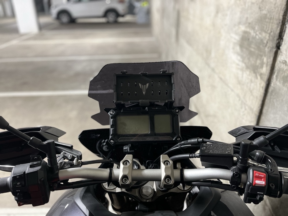 Yamaha MT-09 Tracer Telefon / Navigasyon Tutucu (HUD) görsel 2