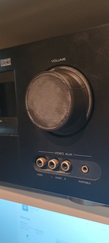 Yamaha RX-V459 Receiver Ses Düğmesi görsel 4