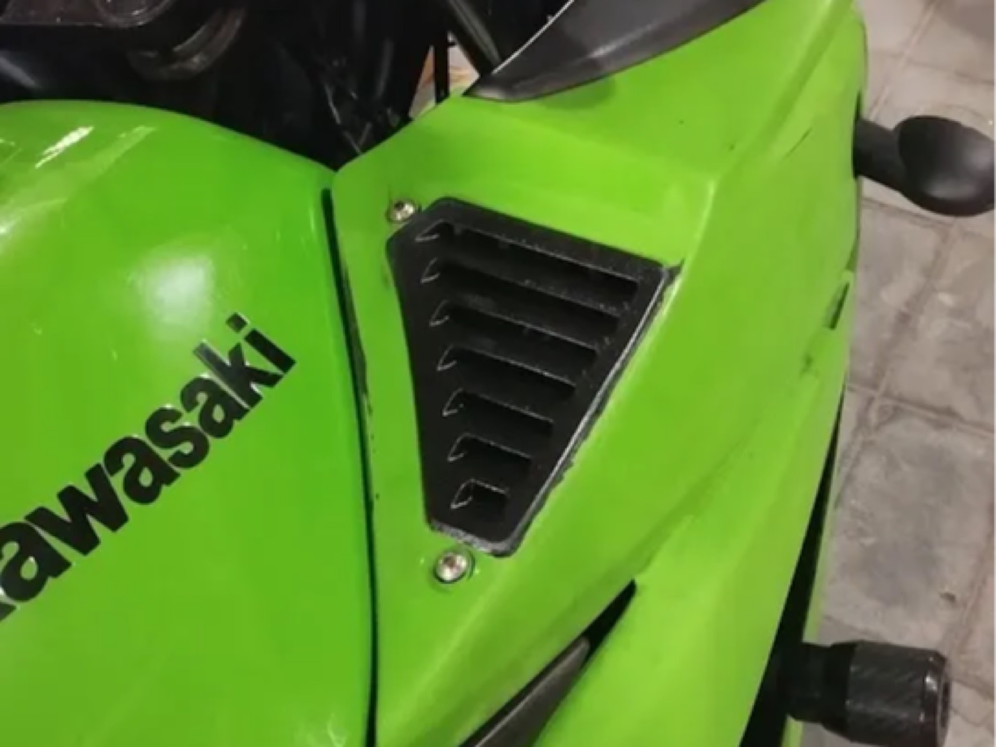 Kawasaki Ninja 250R Egzoz Sıcak Hava Modifikasyonu