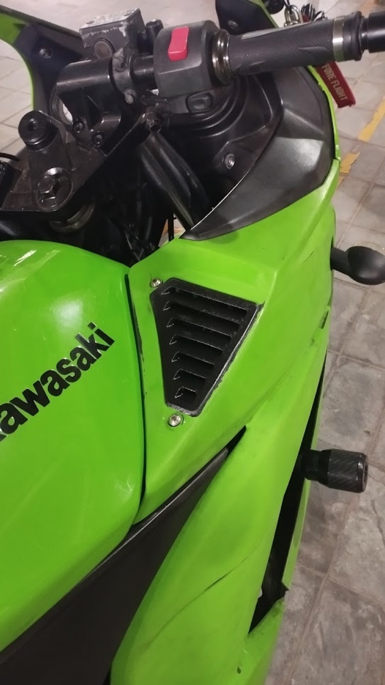 Kawasaki Ninja 250R Egzoz Sıcak Hava Modifikasyonu görsel 4