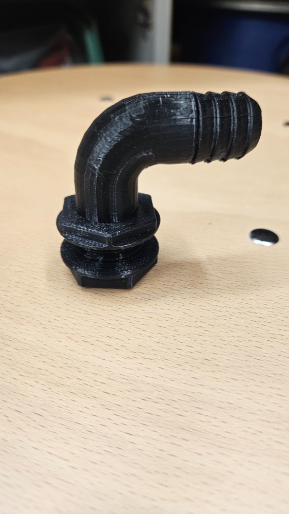 Tekne Govde Gecis Rakoru (19mm Hortum, M24)