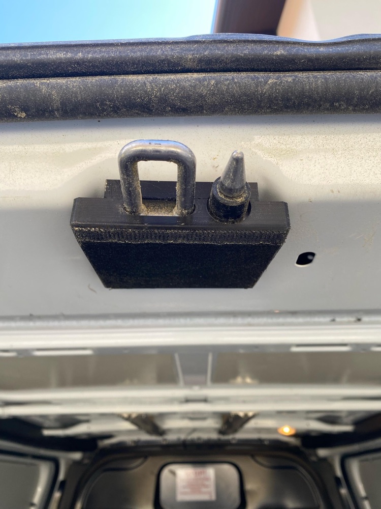 Arka Yük Kapısı Üst Mandal Kapağı (Ford Transit Uyumlu) görsel 2