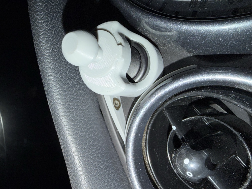 Telefon Tutucu Top Adaptörü 17 mm (Mini Cooper R50 / R52 / R53 Uyumlu) görsel 5