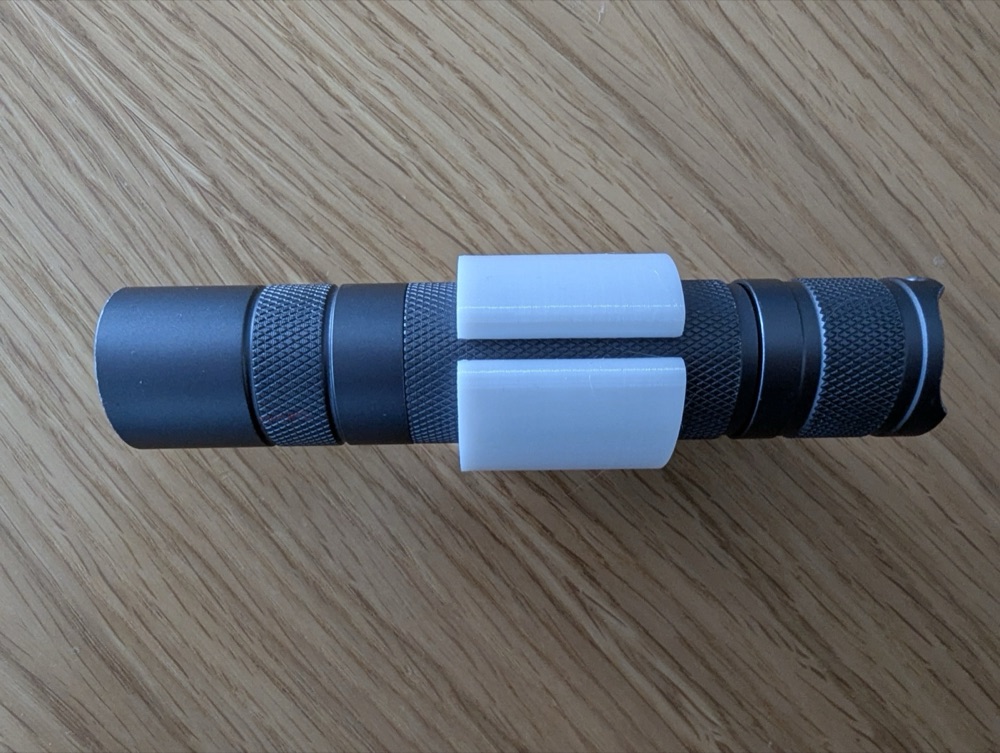 Bisiklet El Feneri Tutucu (Convoy S2+ Uyumlu) görsel 3