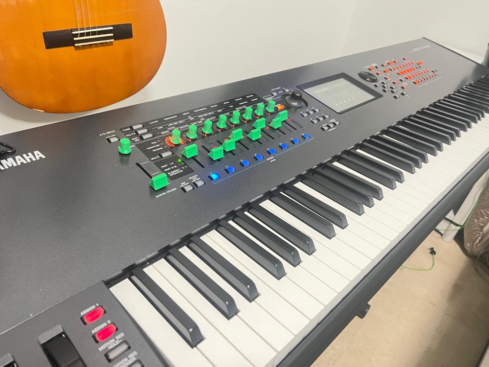 Yamaha Montage Klavye Fader (Slider) Düğmesi görsel 3