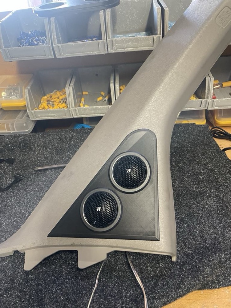 Honda Element Çift Tweeter Plakası görsel 2