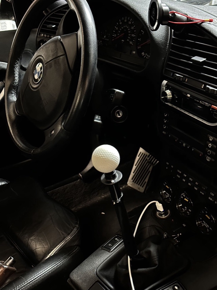 Golf Topu Formlu Vites Topuzu (BMW E36 Uyumlu)