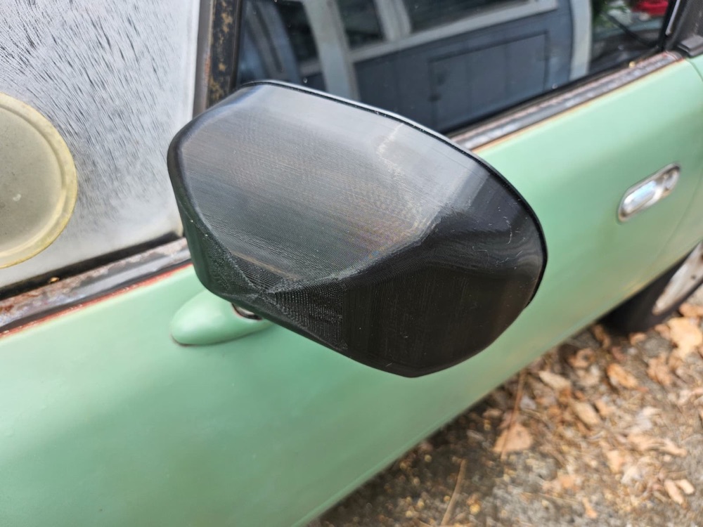 Mazda Miata NA Sürücü Tarafı Yan Ayna Gövdesi görsel 2