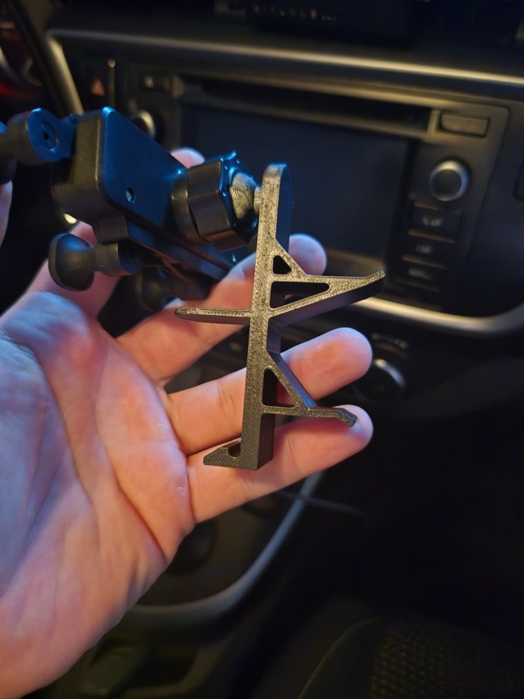 Toyota Auris MK2 telefon tutucu tabanı