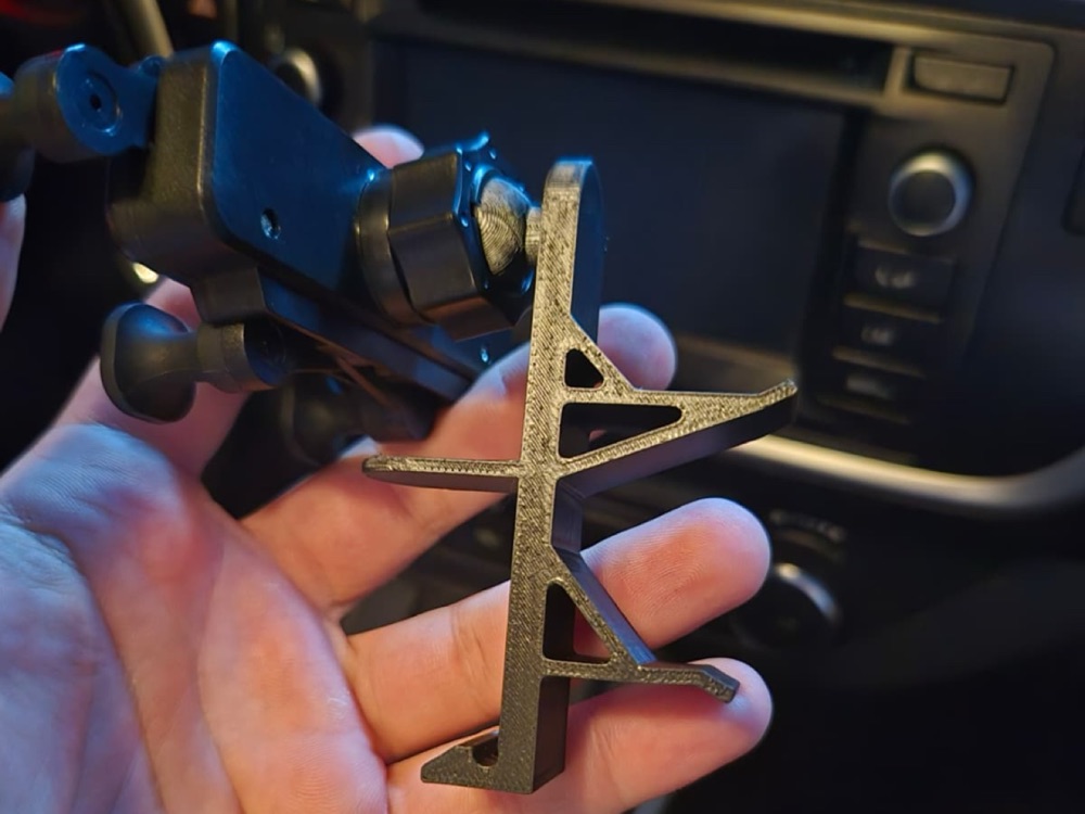 Toyota Auris MK2 telefon tutucu tabanı görsel 3