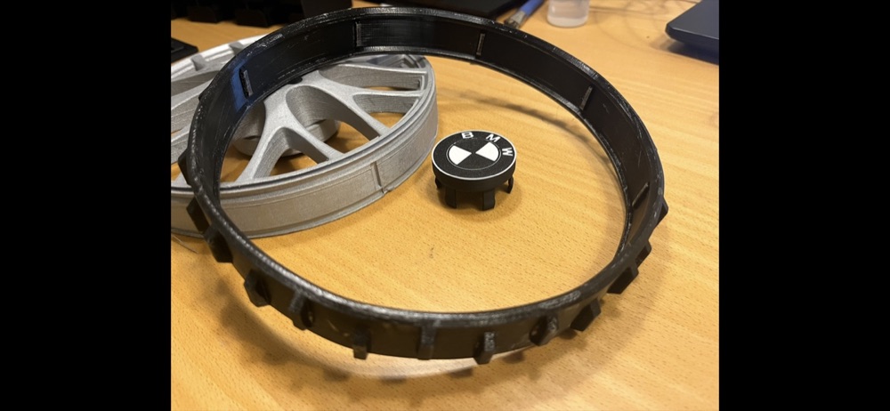 Robot Çim Biçme Tekerlek Seti (Husqvarna Automower 310 Uyumlu, Jant Görünümlü) görsel 2