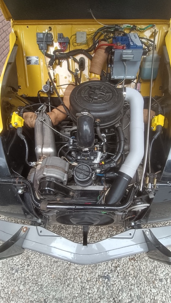 Citroën 2CV Soğutma Tüneli Hava Borusu (Üç Parçalı) görsel 2