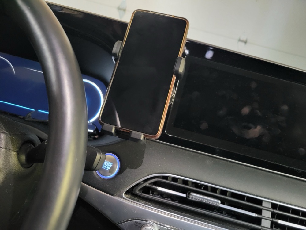 Hyundai Palisade (2020-2021) Telefon Tutucu Tabanı görsel 4