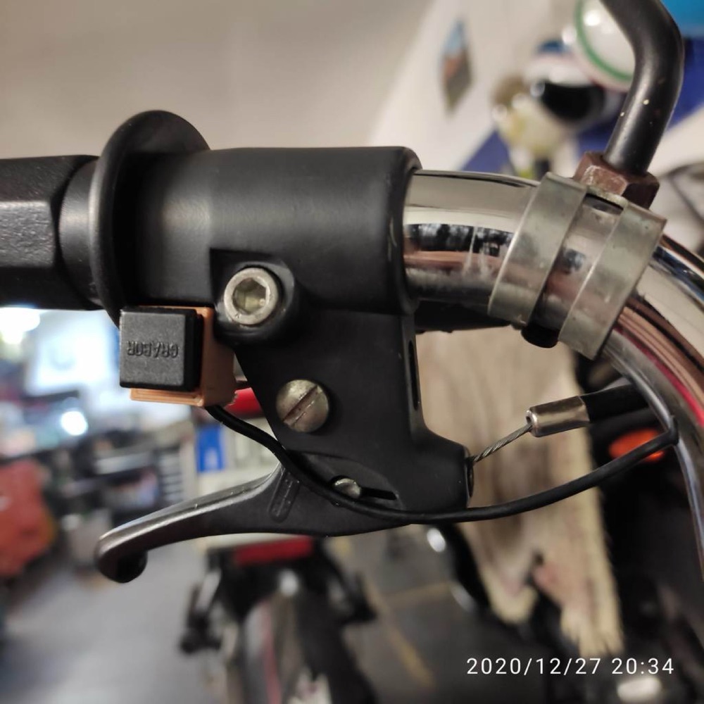 Piaggio Ciao korna düğmesi yedeği görsel 2