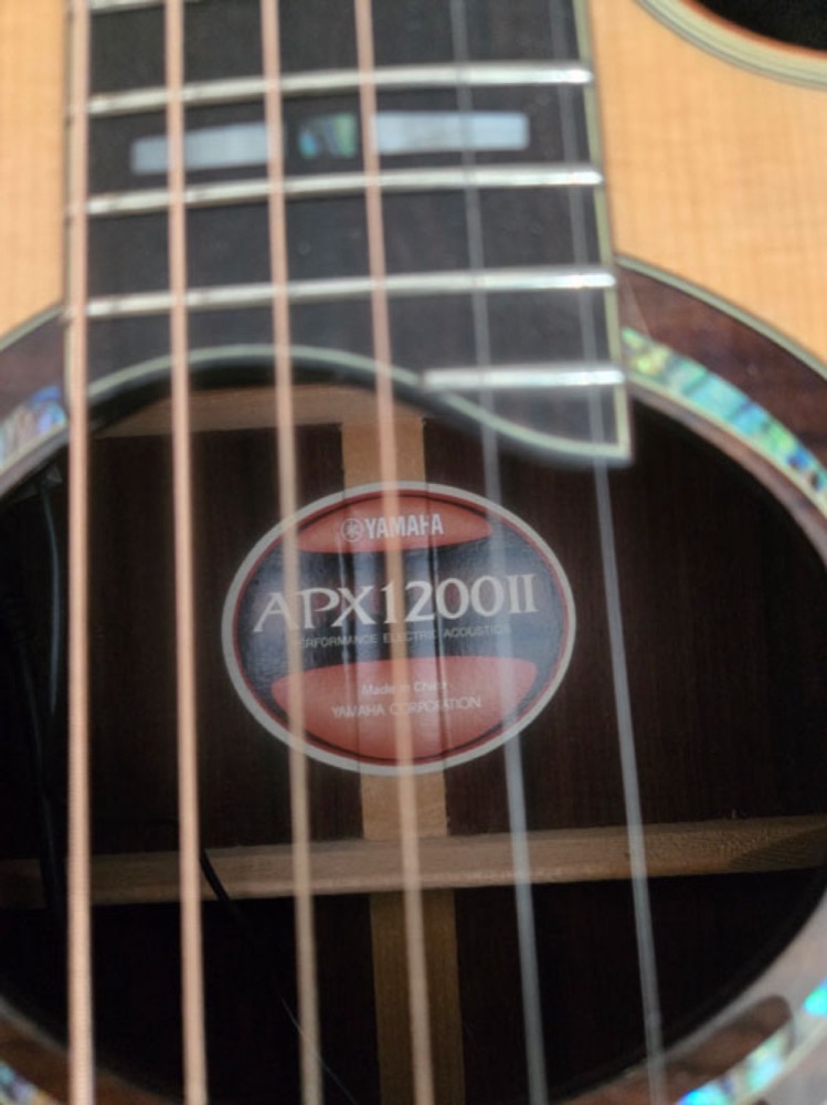 Yamaha APX1200 II Gitar Rezonans Deliği Tapası görsel 2