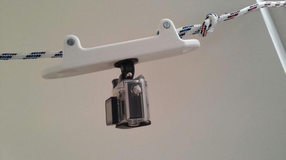 Yelkenli Halati Icin GoPro Kamera Kizagi görsel 2