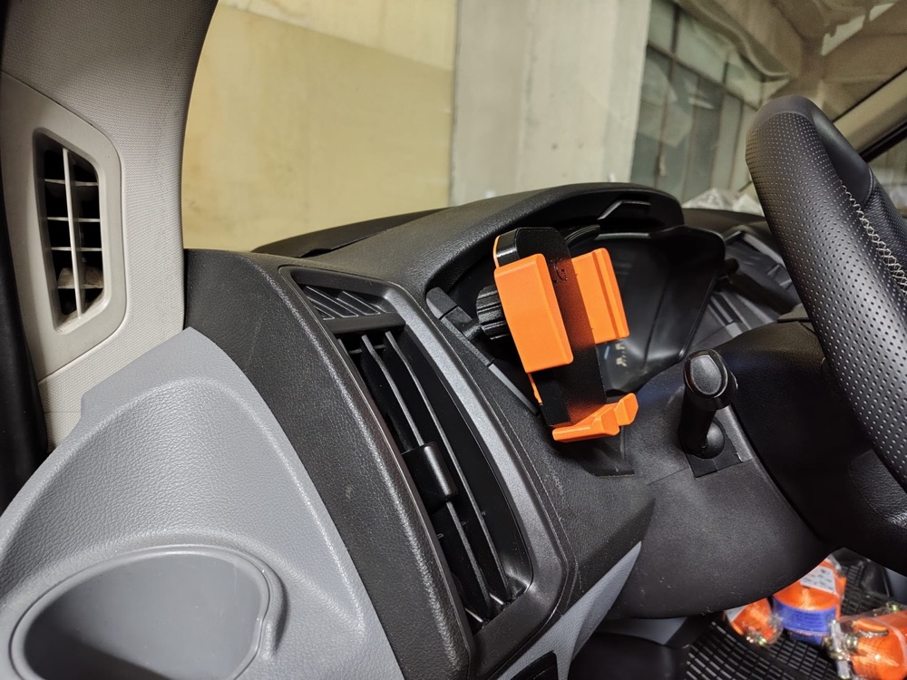 Ford Transit Telefon Tutucu Braketi görsel 2