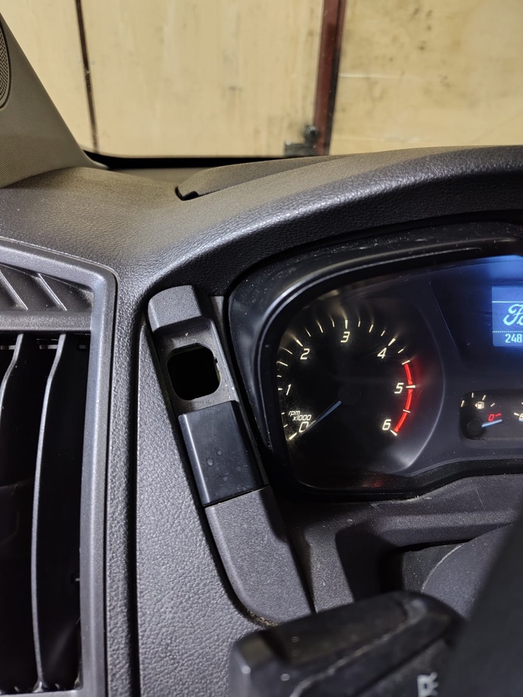 Ford Transit Telefon Tutucu Braketi görsel 5