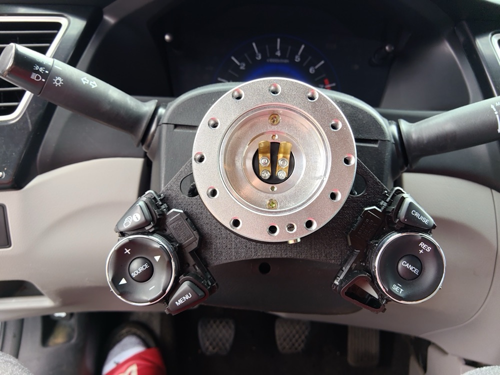 Honda Civic 9. Nesil Düğme Taşıma Plakası görsel 3