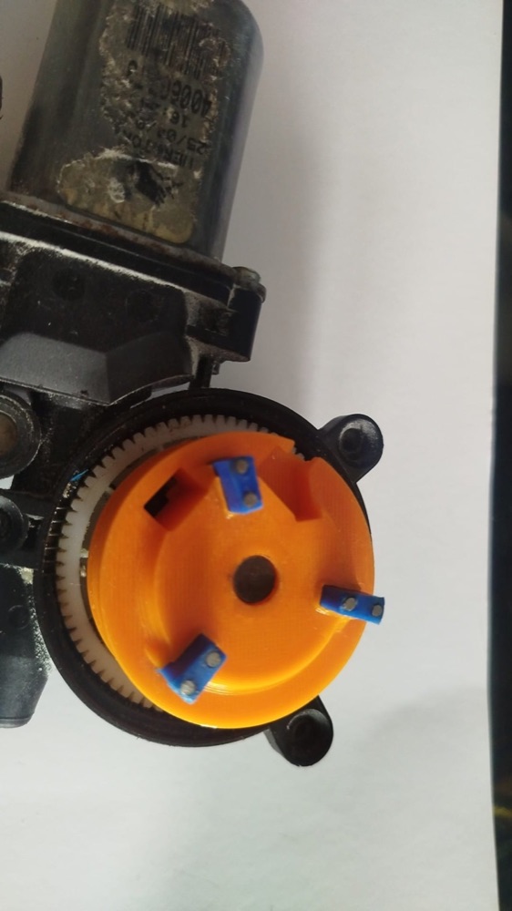 Renault Megane II Cabrio Cam Kriko Makarası (Disk Tip) görsel 4