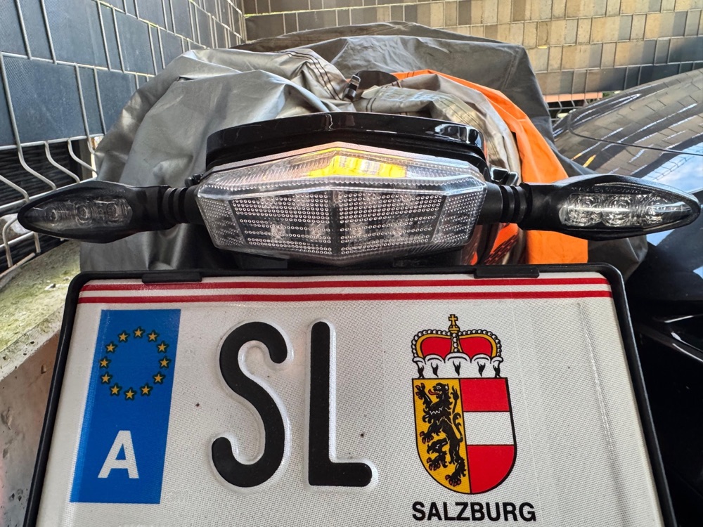 KTM Duke 790 Plaka Tutucu Ara Parçası görsel 4