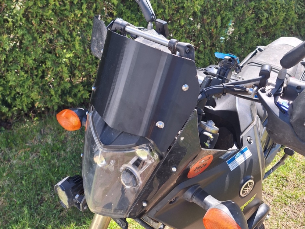 Yamaha Ténéré 700 Ön Camı (Türbülans Azaltan)