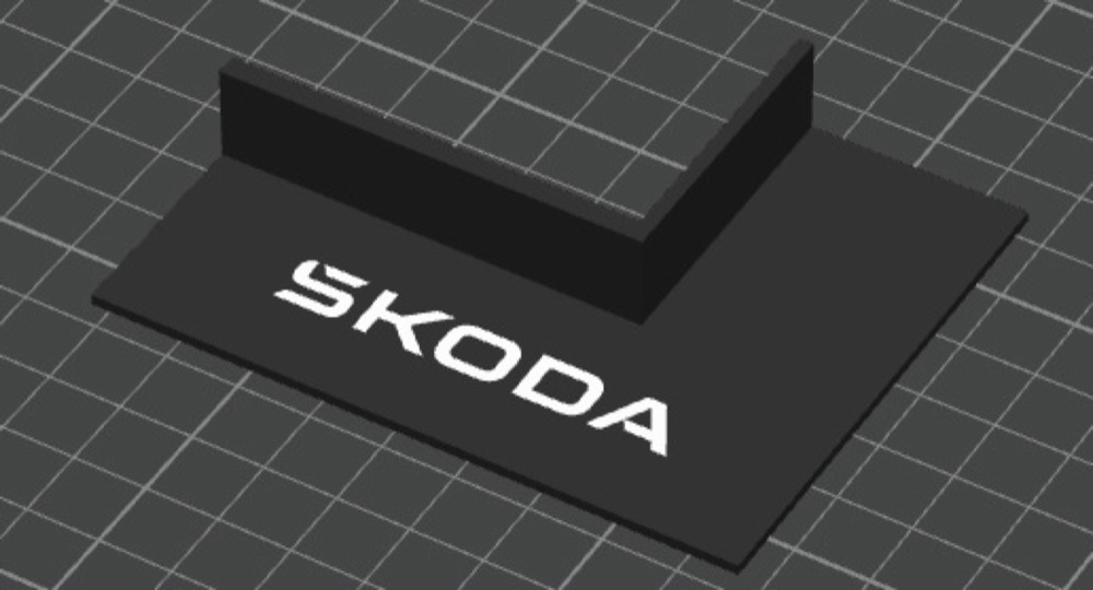 Škoda trunk holder