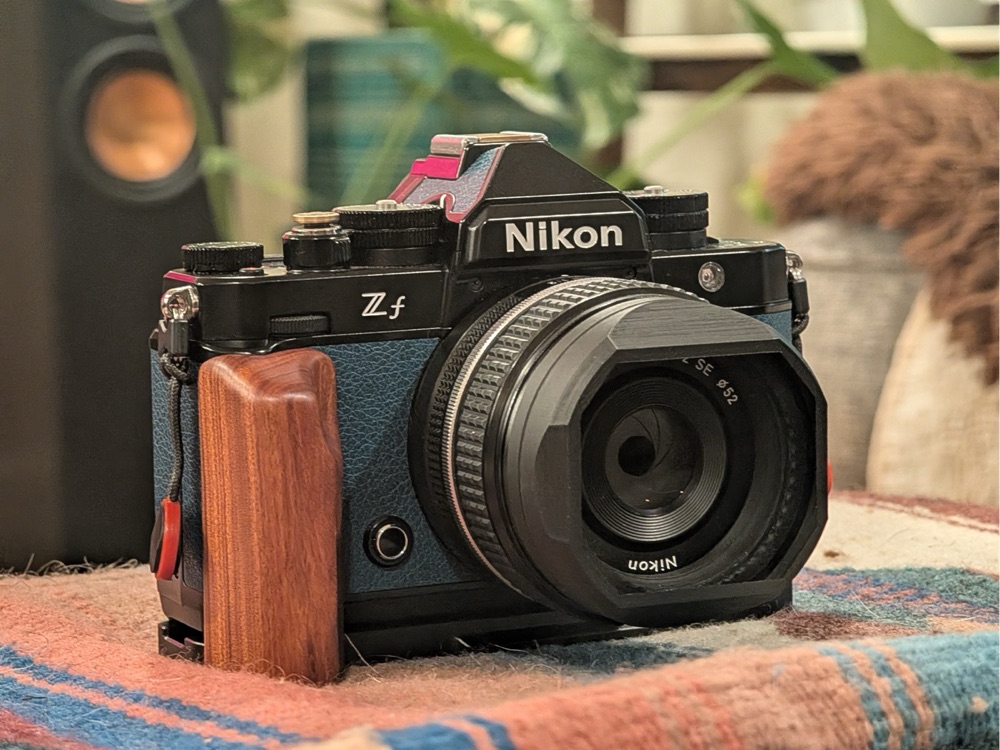 Nikon NIKKOR Z 40 mm f/2 SE için Modüler Lens Siperliği Sistemi (52 mm Dişli, Kare ve Silindirik Siperlik)