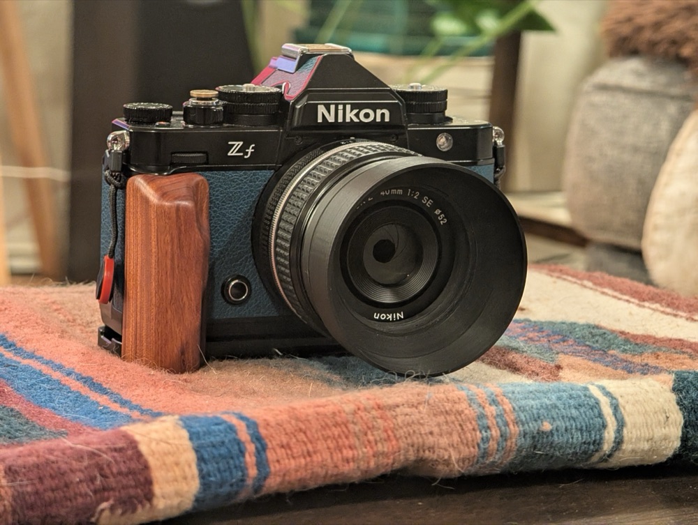 Nikon NIKKOR Z 40 mm f/2 SE için Modüler Lens Siperliği Sistemi (52 mm Dişli, Kare ve Silindirik Siperlik) görsel 2