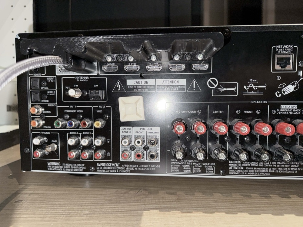 Yamaha RX-A780 HDMI Port Koruyucusu (Kablo Gerilim Azaltıcı) görsel 5