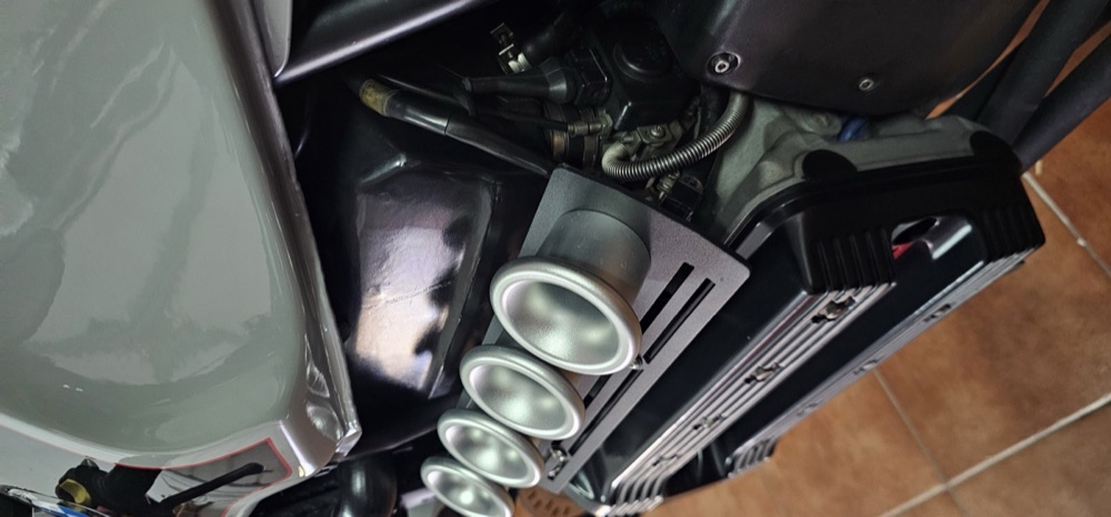 BMW K100 Cafe Racer Uyumlu Hava Girişi Kapağı görsel 3