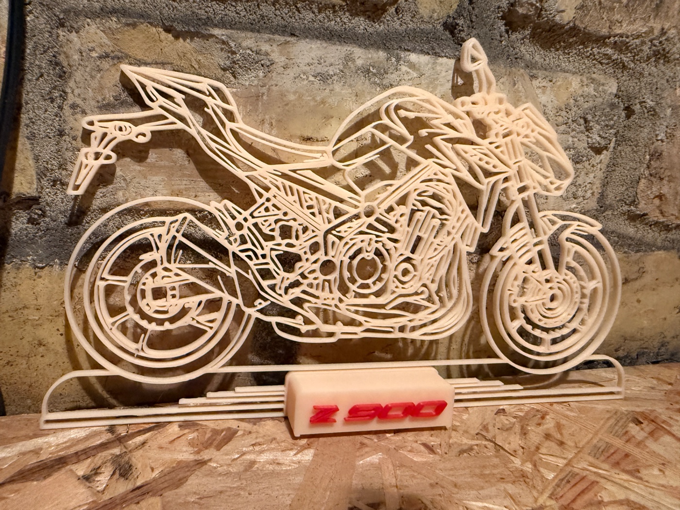 Kawasaki Z900 Silüet Dekoru