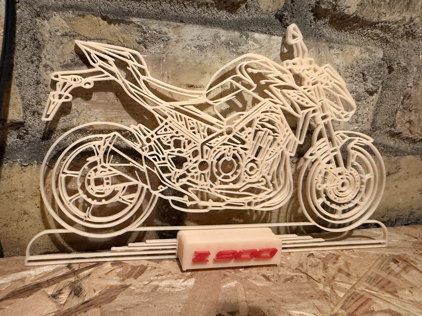 Kawasaki Z900 Silüet Dekoru görsel 3