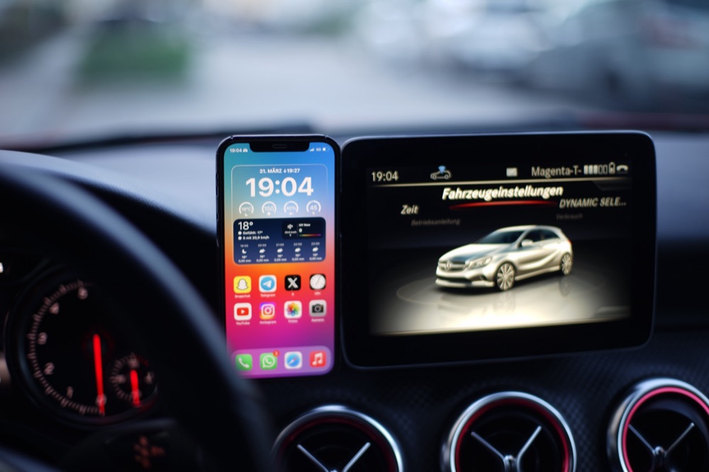 Mercedes A-Class W176 Magsafe Telefon Tutucu