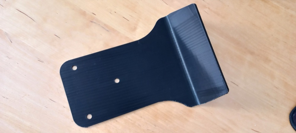 Arka Çamur Sıyırıcı Plaka (BMW R nineT Uyumlu) görsel 2