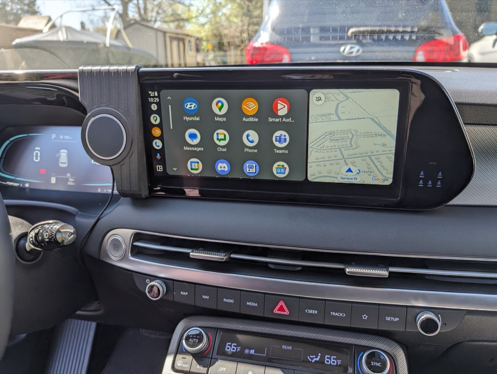 Hyundai Palisade (2023-2024) Torpido Telefon Tutucusu görsel 3
