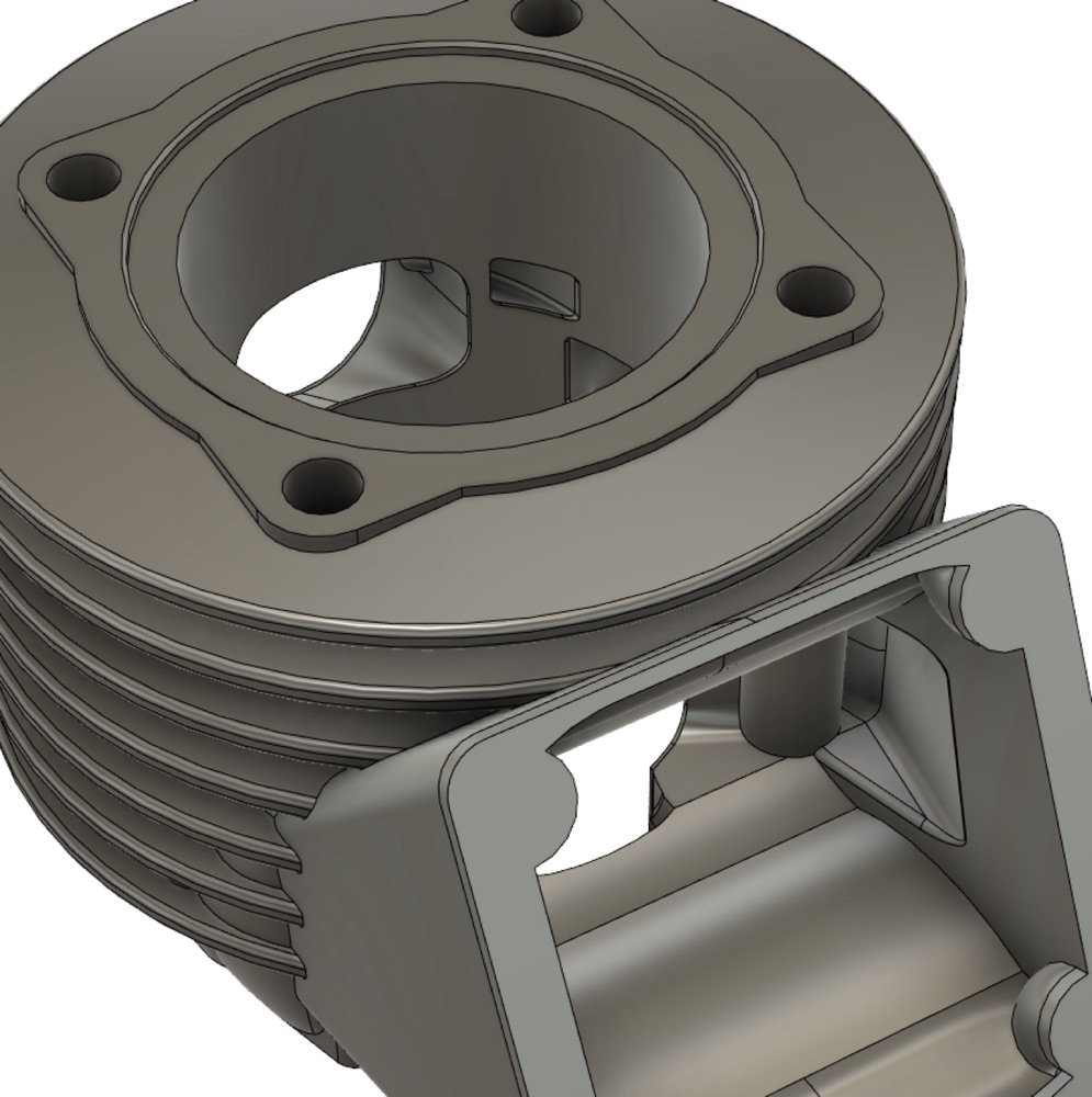 Vespa Smallparts 102 cc lamelli valf