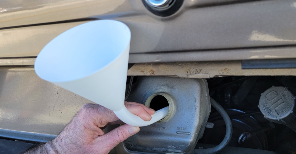 Vanagon T3 Yağ ve Soğutma Hunisi