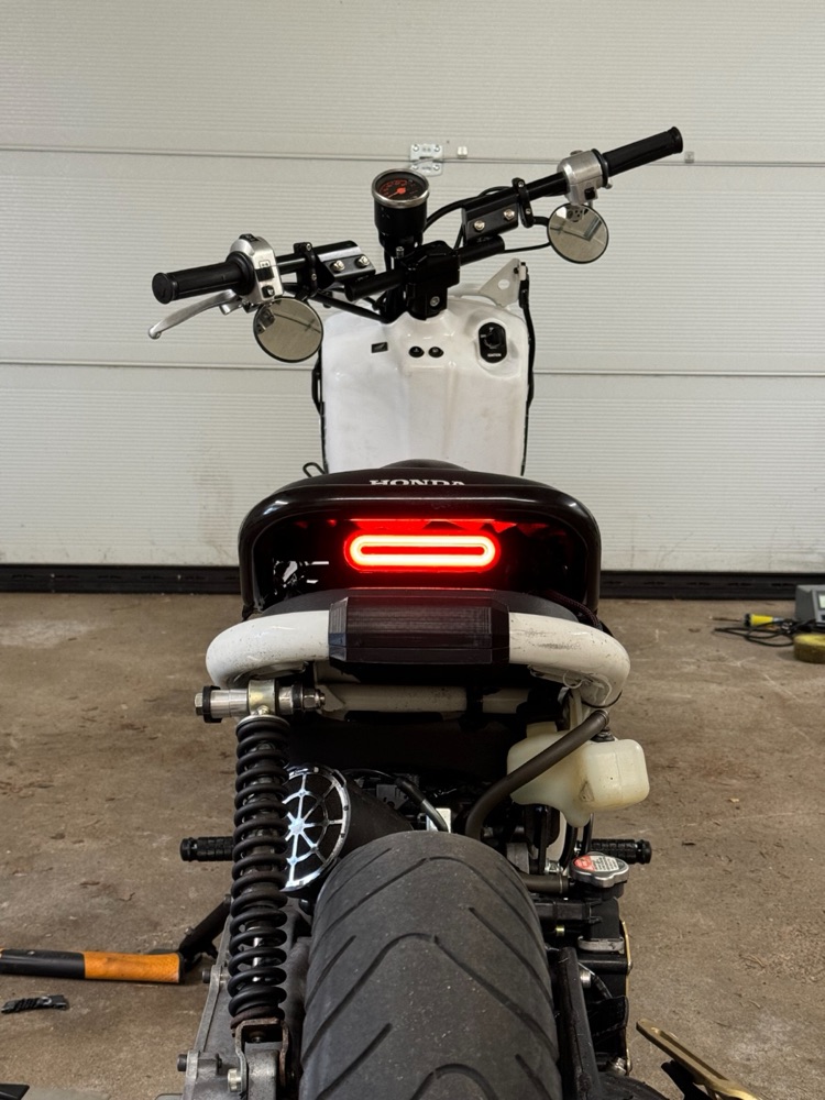 Honda Ruckus / Zoomer Stop Lambası Braketi görsel 5