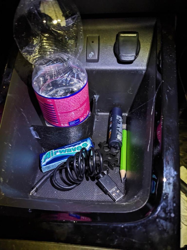 Dacia Spring orta konsol organizer seti görsel 2