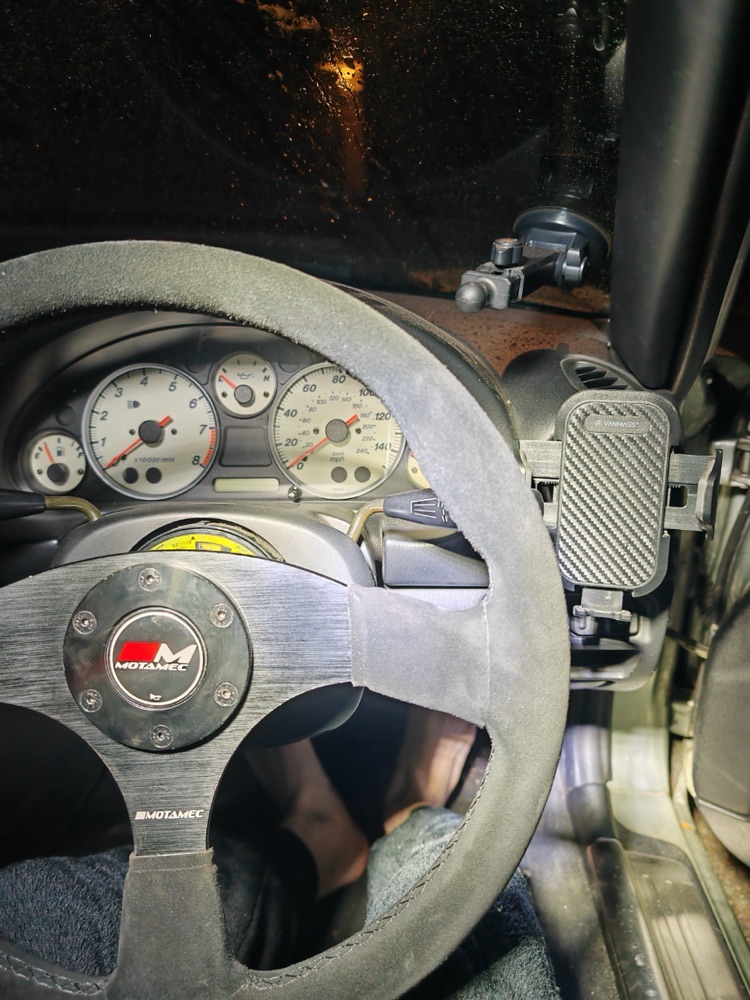 Mazda MX-5 NA/NB Menfez Telefon Tutucusu görsel 2