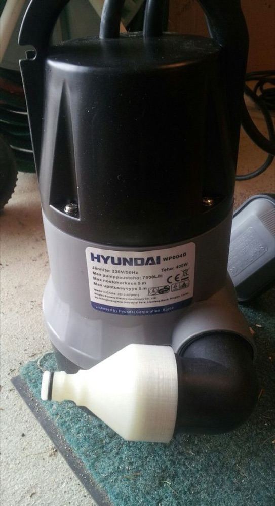 Hyundai WP004D Dalgıç Pompa Hortum Adaptörü görsel 4
