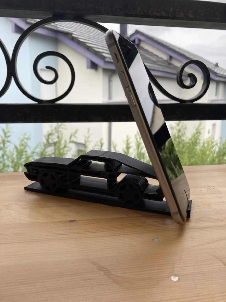 Telefon Standı (Klasik Araba Silueti) görsel 2