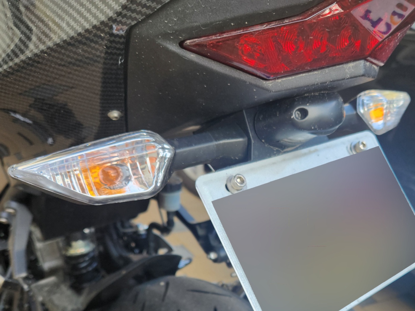 Kawasaki Ninja 400 Arka Tidy Kiti