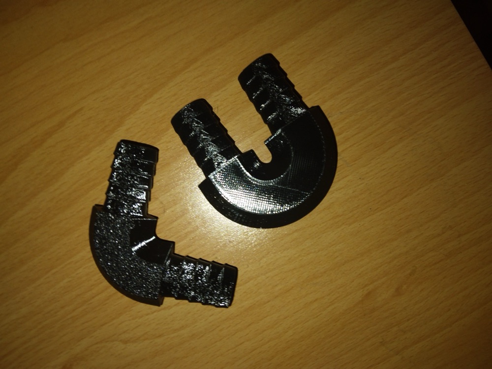180 Derece Hortum Dirseği 16 mm (BMW M20 Emme Manifoldu Uyumlu) görsel 2