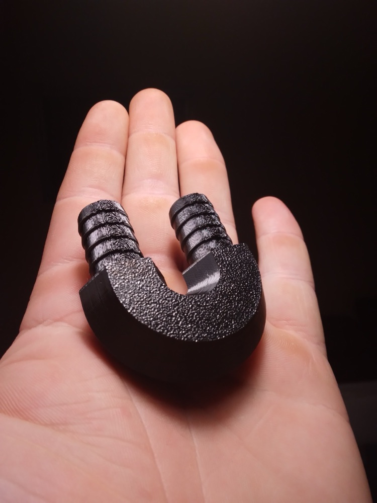 180 Derece Hortum Dirseği 16 mm (BMW M20 Emme Manifoldu Uyumlu) görsel 3