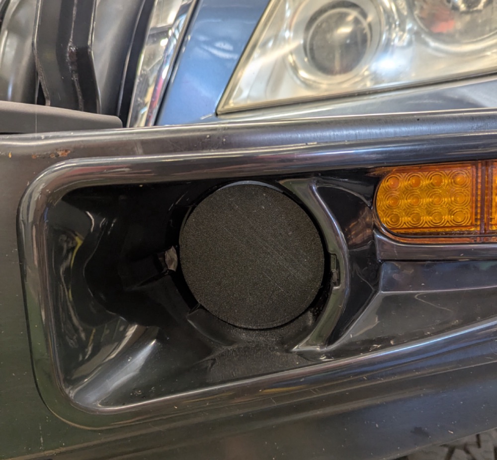 Bullbar Sis Farı Kapağı