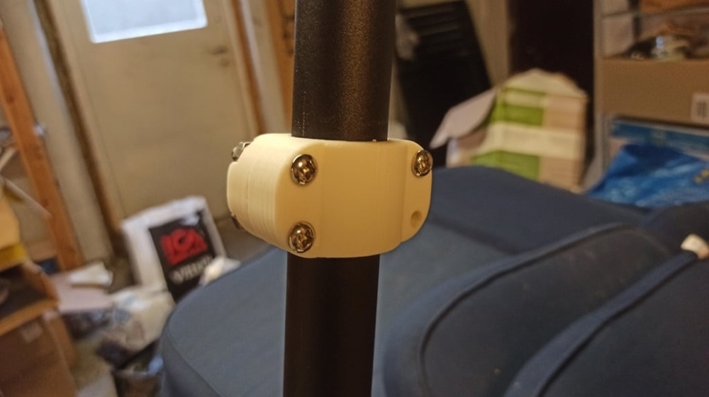 Trolling Motor Icin Boru Baglantisi (33mm) görsel 3