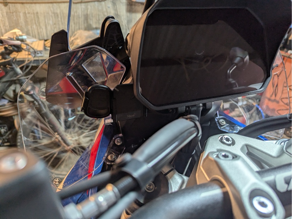 BMW R1300GS Uyumlu Çift Kumanda Tutucu
